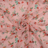 Chiffon Bedrukt Heidi Roze