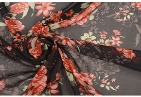 Chiffon Bedrukt Lorena