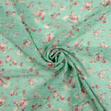 Chiffon Printed Nadine Mint Green