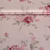 Stretch Satin Printed Flowers Pheline