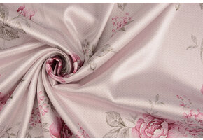 Stretch Satin Bedruckt Blumen Pheline