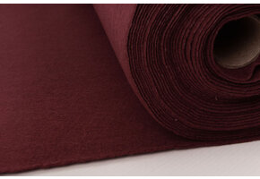 Korean Felt 1 mm Wine Red - 90 cm Wide
