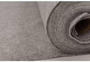 Korean Felt 1 mm Grey Melange - 90 cm Wide