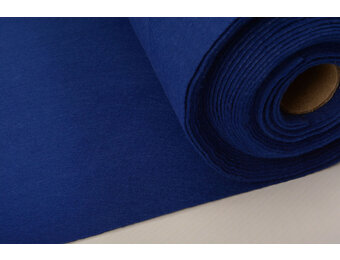 Koreanischer Filz 1 mm Kobaltblau - 90 cm Breit