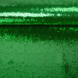Reversible Sequin Fabric Green-Moss Green