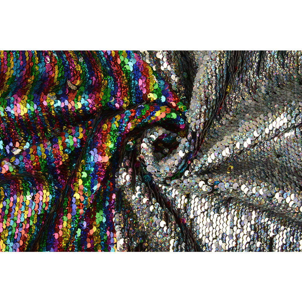Blatt-Pailletten Silber – Ca. 2,5 G, Holografisch Glänzend