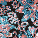 Sequins on Mesh Luenna