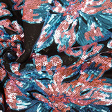 Sequins on Mesh Luenna