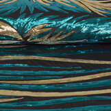 Sequins on Mesh Nayeli Aqua