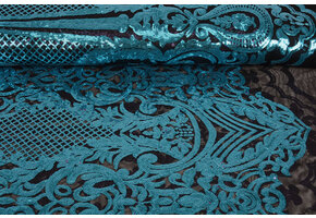 Sequins on Mesh Syenne