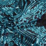 Sequins on Mesh Syenne