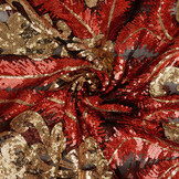 Sequins on Mesh Vienna