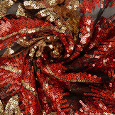 Sequins on Mesh Vienna