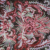 Pailletten op Mesh Ximena Multi 1