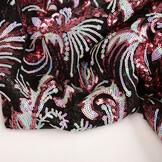 Sequins on Mesh Ximena Multi 1
