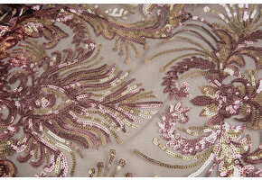 Sequins on Mesh Ximena Multi 2