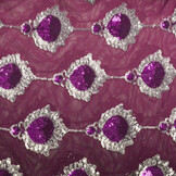 Sequins on Mesh Ziva