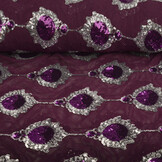 Sequins on Mesh Ziva