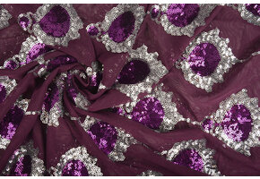 Sequins on Mesh Ziva