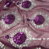 Sequins on Mesh Ziva