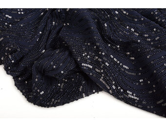 Pailletten auf Netz Avelie