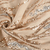 Sequins on Mesh Lorianne