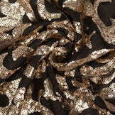 Sequins on Mesh Yanissa