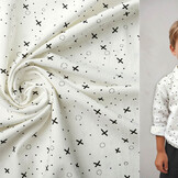 100% Washed Cotton Dipinto Neva