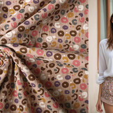 Hydrofiel Stof Panter Poeder Roze