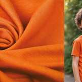 Baumwolljersey Orange
