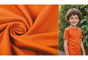 Cotton Jersey Orange