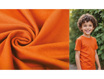 Baumwolljersey Orange