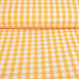 Gingham Check 16 mm Yellow