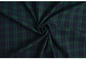 Scottish Checks Small Blue-Green