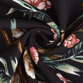 100% Viscose Ravia Navy Blue