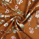 100% Viscose Ravia Brown