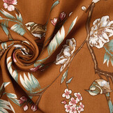 100% Viscose Ravia Bruin