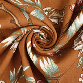 100% Viscose Ravia Bruin