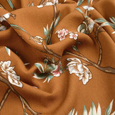 100% Viscose Ravia Bruin