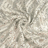 Sequins on Mesh Saar