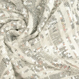 Sequins on Mesh Saar