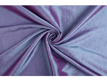 Crinkle Taft Two-Tone Lila-Blau
