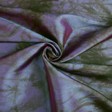 Crinkle Taft Tie Dye Two-Tone Paars-Blauw