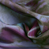 Crinkle Taft Tie Dye Two-Tone Paars-Blauw