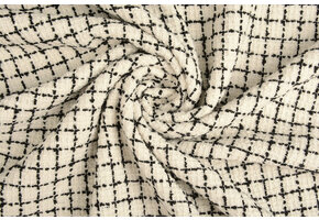 Bouclé Sjanelli Kariert Claire