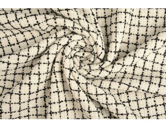 Bouclé Sjanelli Kariert Claire