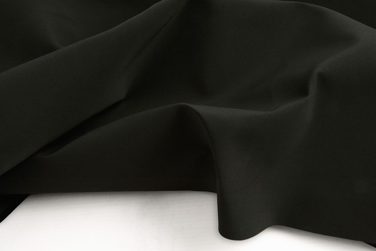 Faux Leather Mat Black