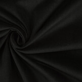 Fine Rib Fabric 21 W Corduroy Black