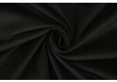Fine Cotton Rib Fabric 21 W Corduroy Black