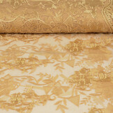 Mesh Embroidered Clara Gold